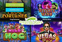 Raging Bull Casino Keep Your Winnings No Deposit Bonus  engames.net